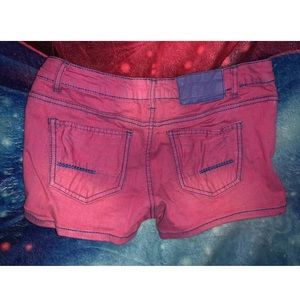 Juniors pink shorts size 9